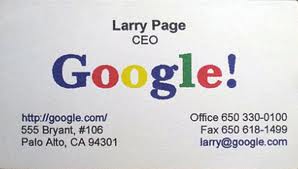 google-larry-page-cartão-visita