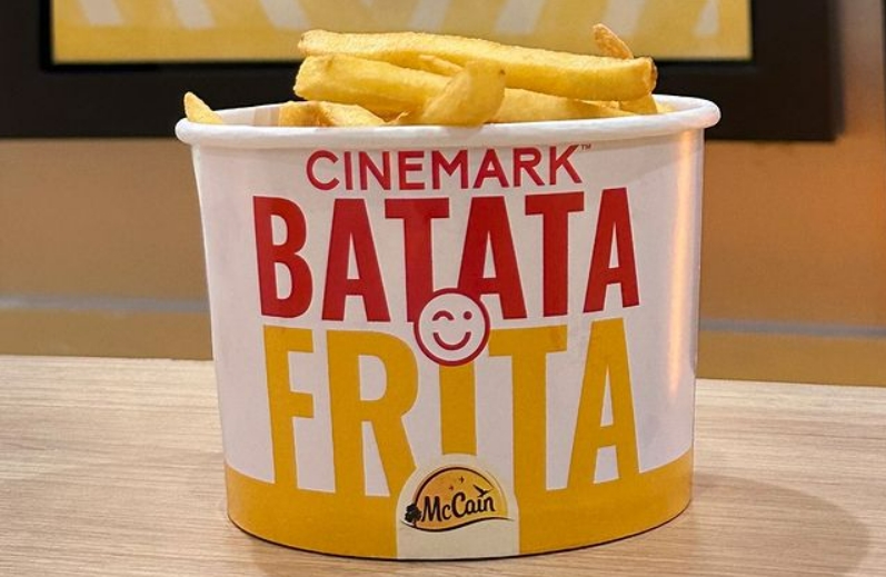 Batata frita Cinemark reprodução instagram