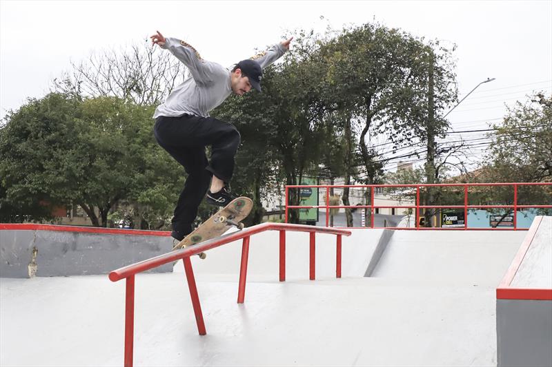 Pista de skate Avelino Vieira Bacacheri. Foto: José Fernando Ogura/SMCS.