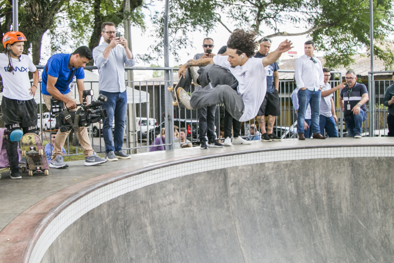 Pista de skate do Ambiental. Foto: Pedro Ribas/SMCS.