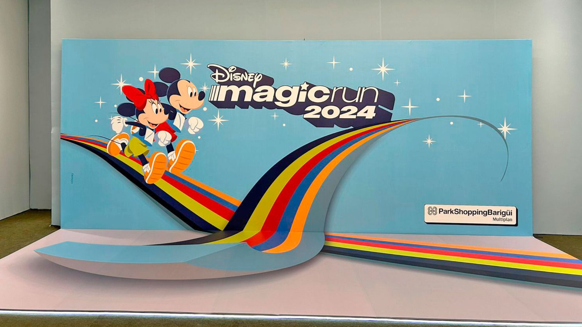 Disney Magic Run: Espaço instagramável cria expectativa | Curitiba Cult ...
