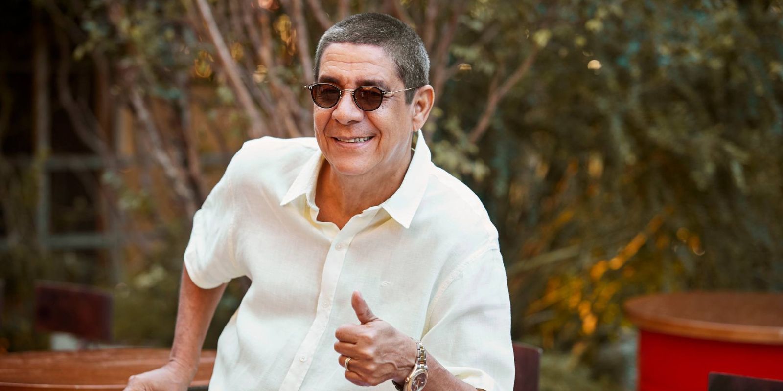 Zeca Pagodinho. Foto: Reprodução Facebook.