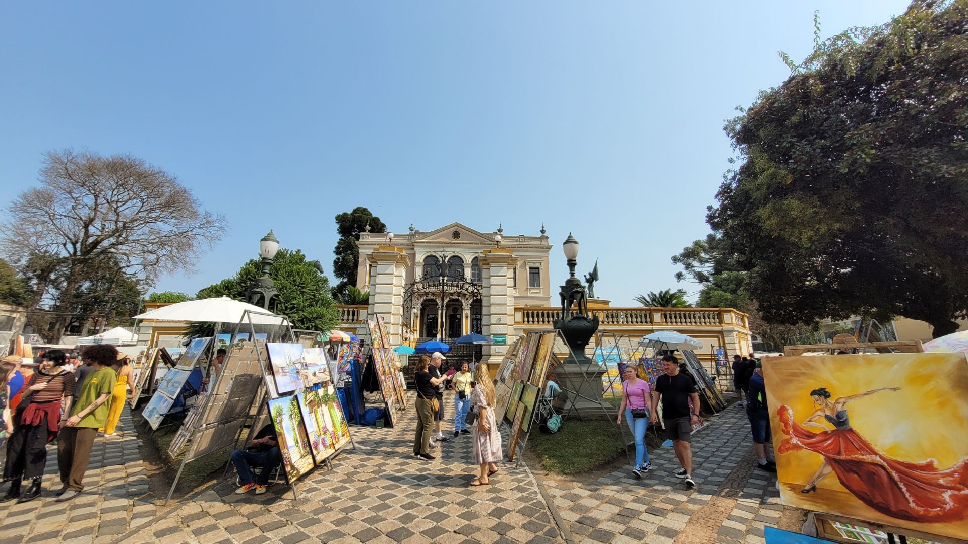 Feira do Largo da Ordem. Foto: Brunow Camman / Curitiba Cult.