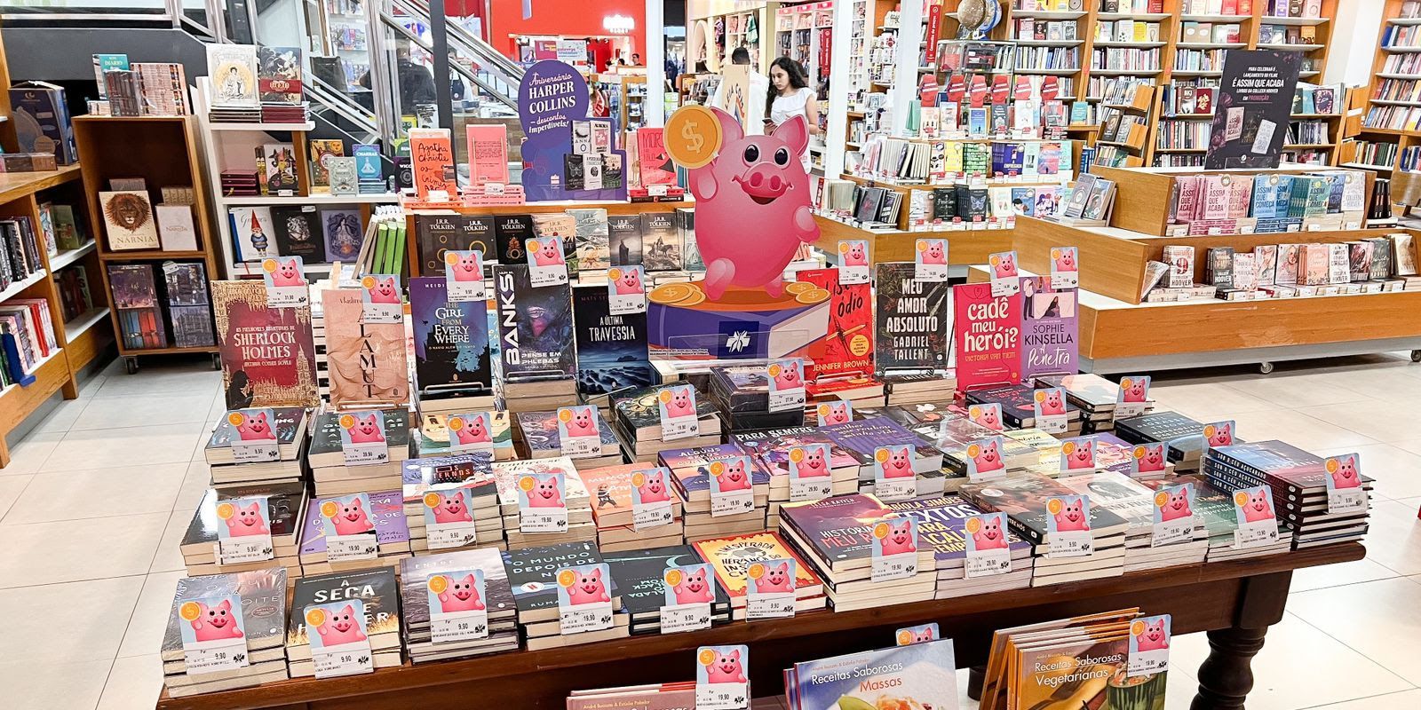 Livrarias Curitiba e Catarinense. Foto: Divulgação.