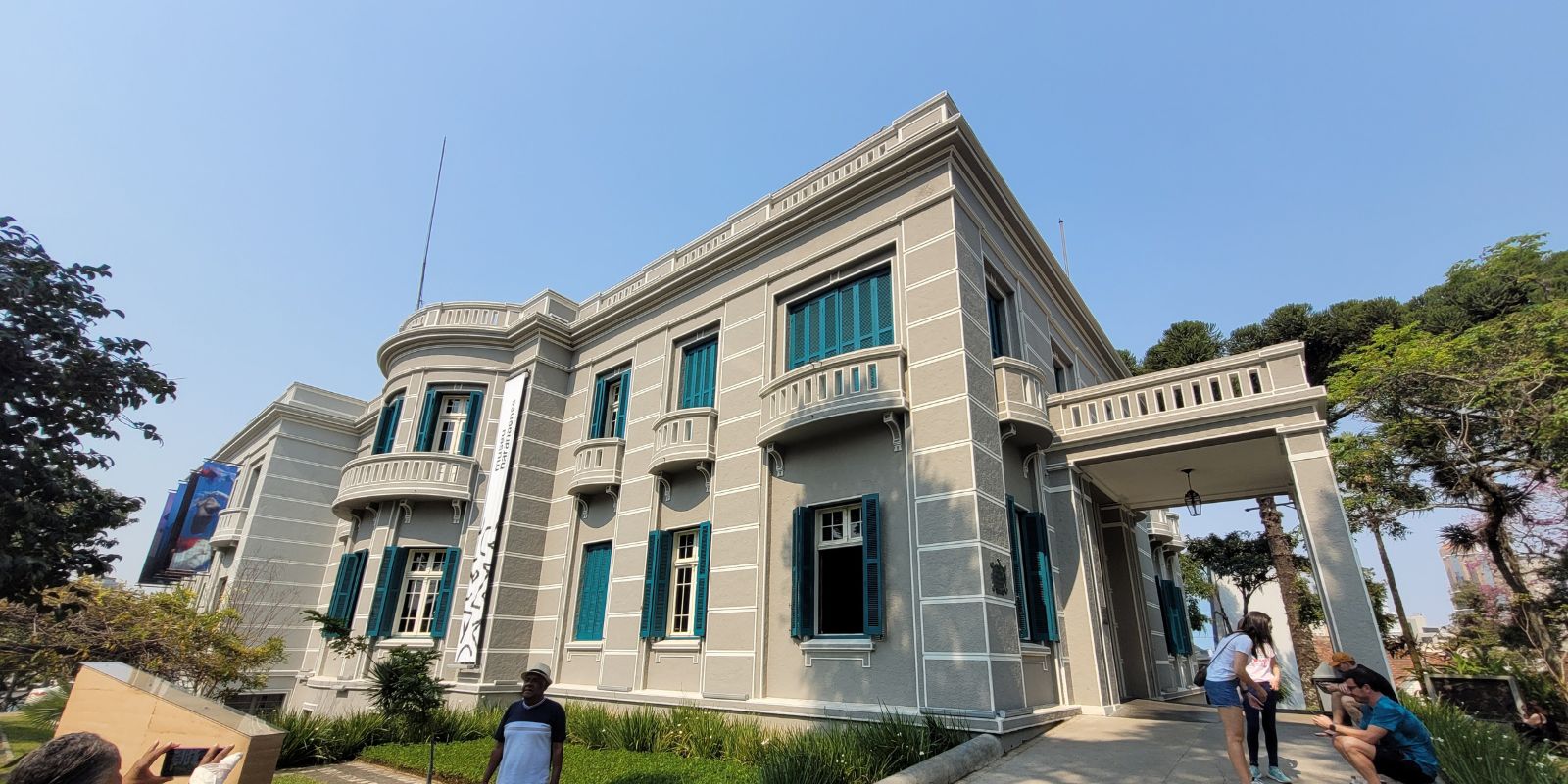 Museu Paranaense. Foto: por Brunow Camman/Curitiba Cult.