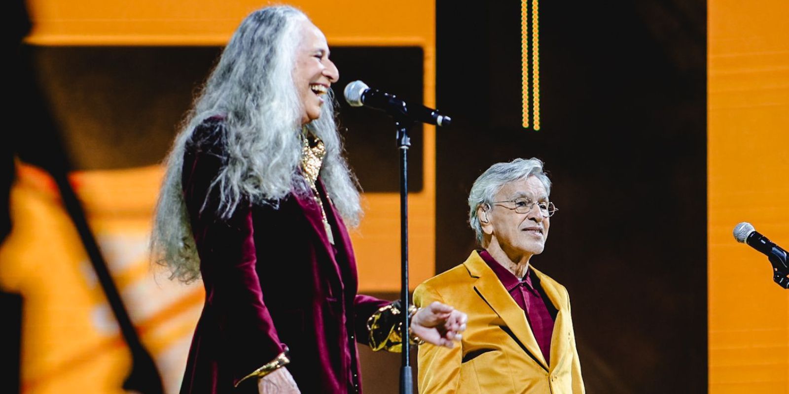 Caetano & Bethânia na Pedreira Paulo Leminski 2024. Foto: Hay Ramos.