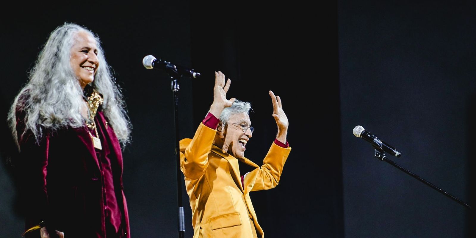 Caetano & Bethânia na Pedreira Paulo Leminski 2024. Foto: Hay Ramos.