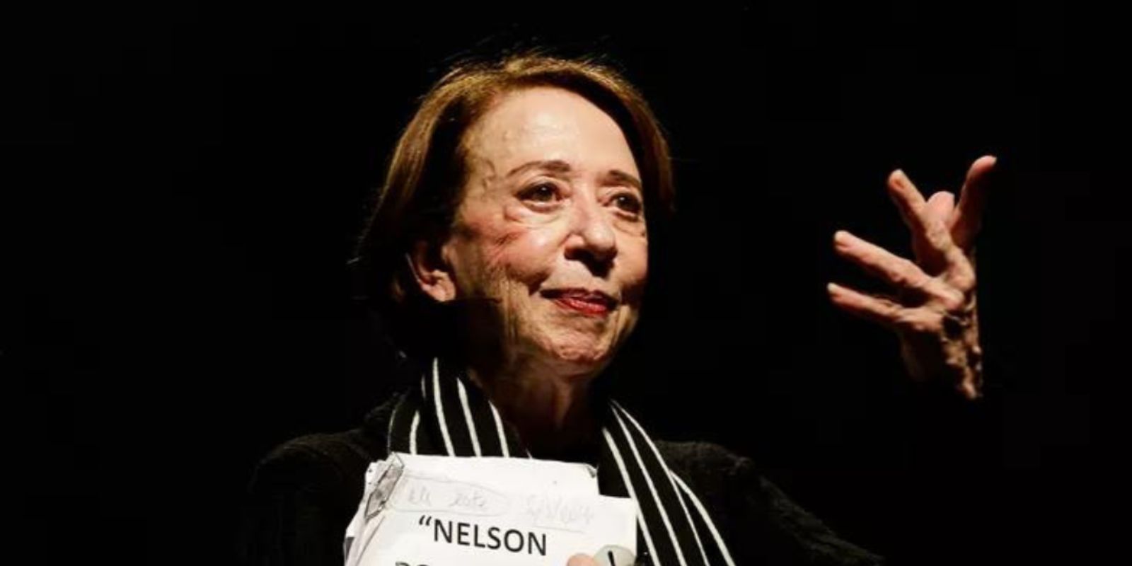 Fernanda Montenegro em 2017. Foto: Lina Sumizono/ Festival de Curitiba.