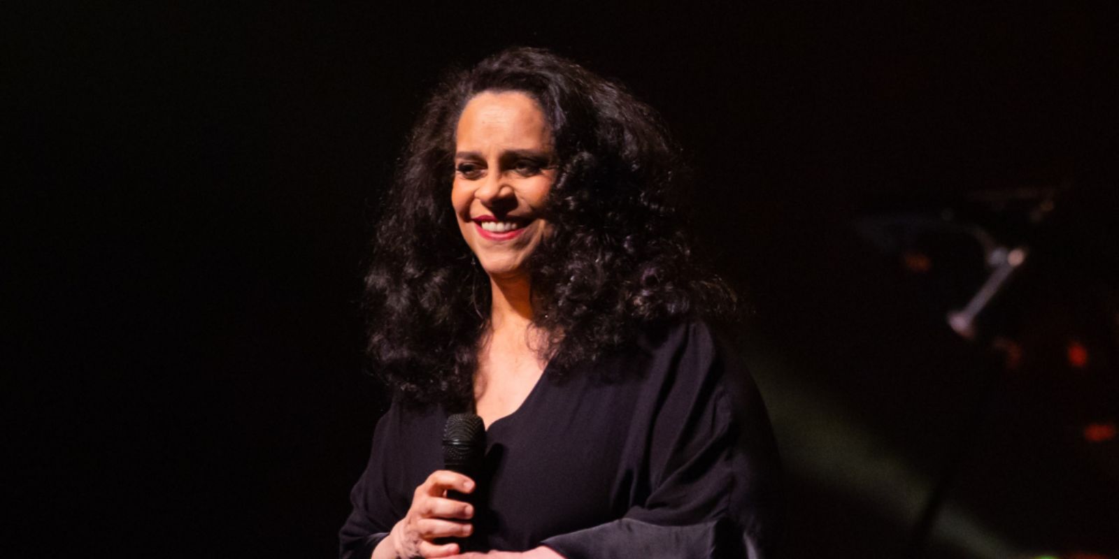 Gal Costa em 2022. Foto: Teatro Guaíra/ Manuela Scarpa.