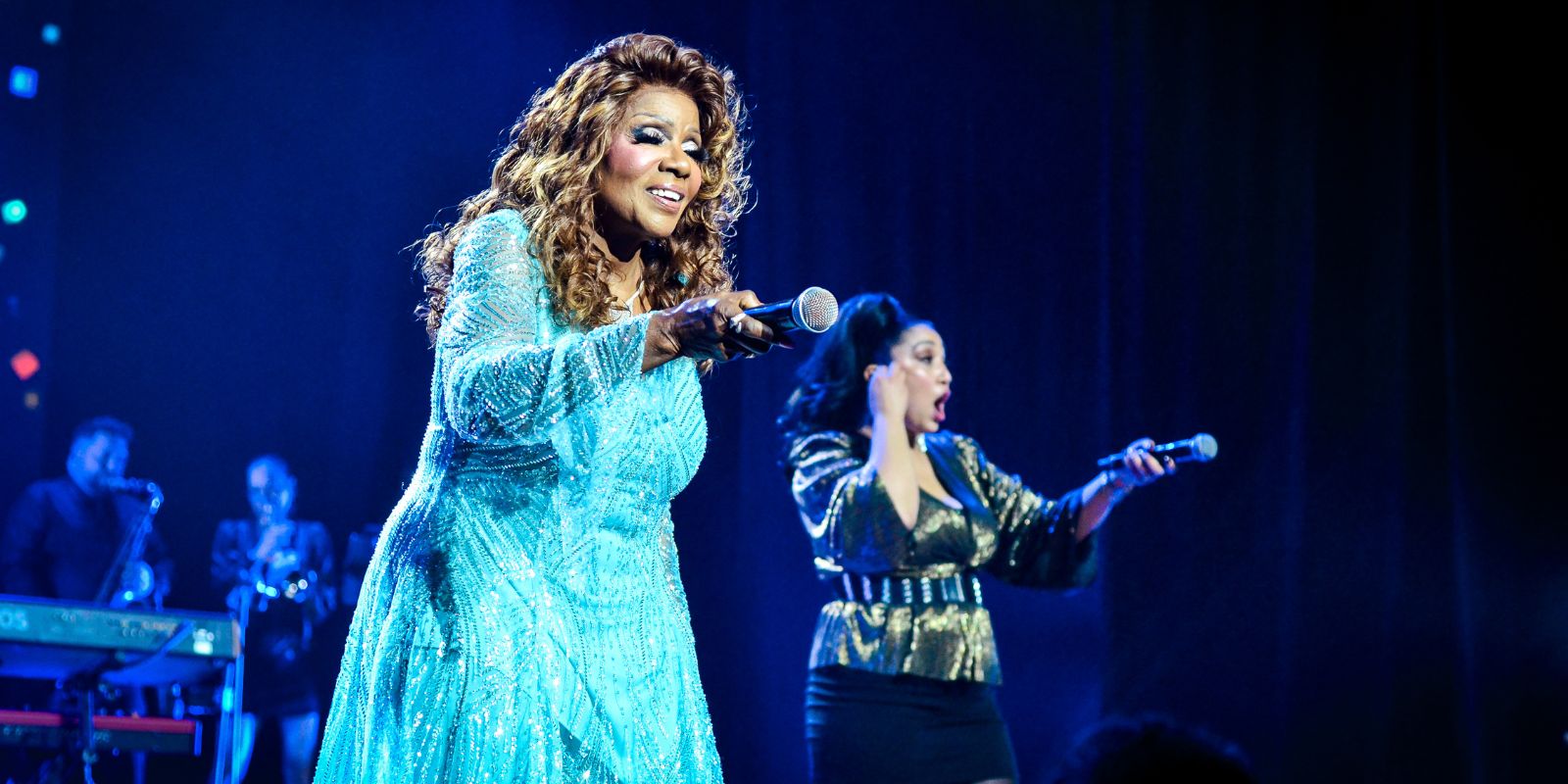 Gloria Gaynor em Curitiba. Foto: Eder Machado.