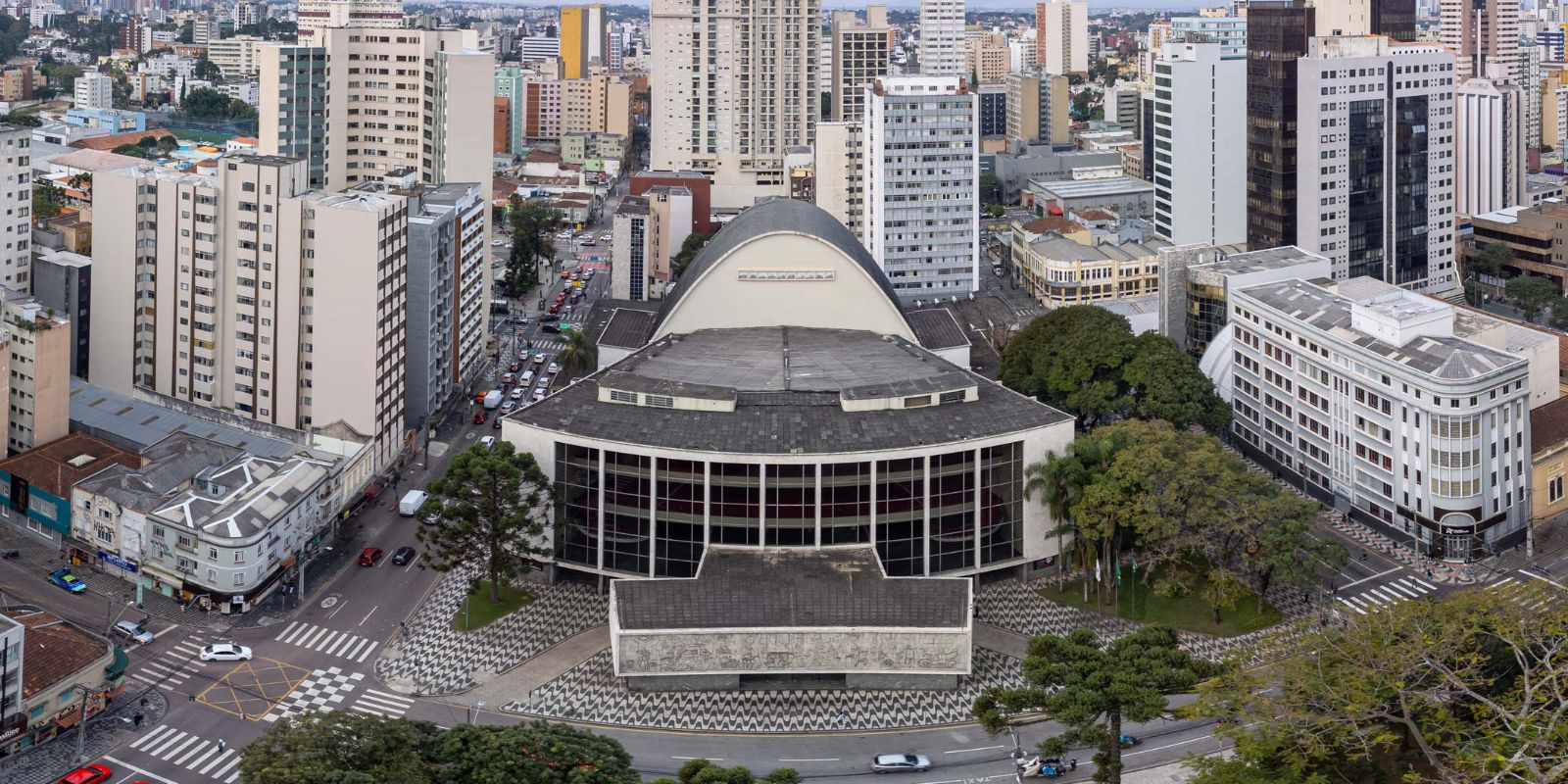 Teatro Guaíra. Foto: Roberto Dziura Jr AEN.