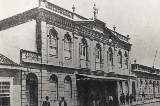 Teatro Guayrá. Foto Arquivo CCTG.