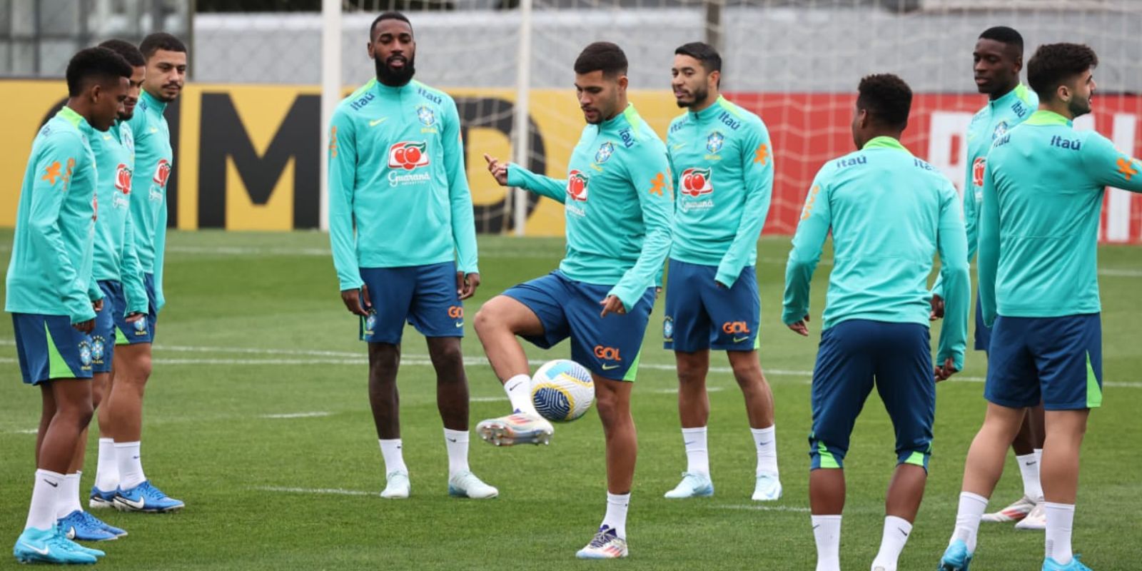 Treino da Seleção Brasileira. Foto: Franklin de Freitas @franklinphoto.