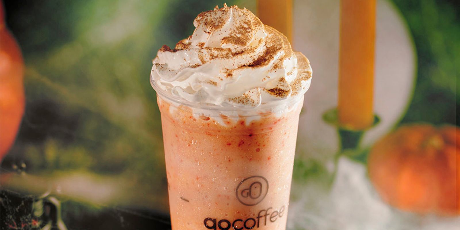 Frappe de Halloween da Go Coffee. Foto: Divulgação.