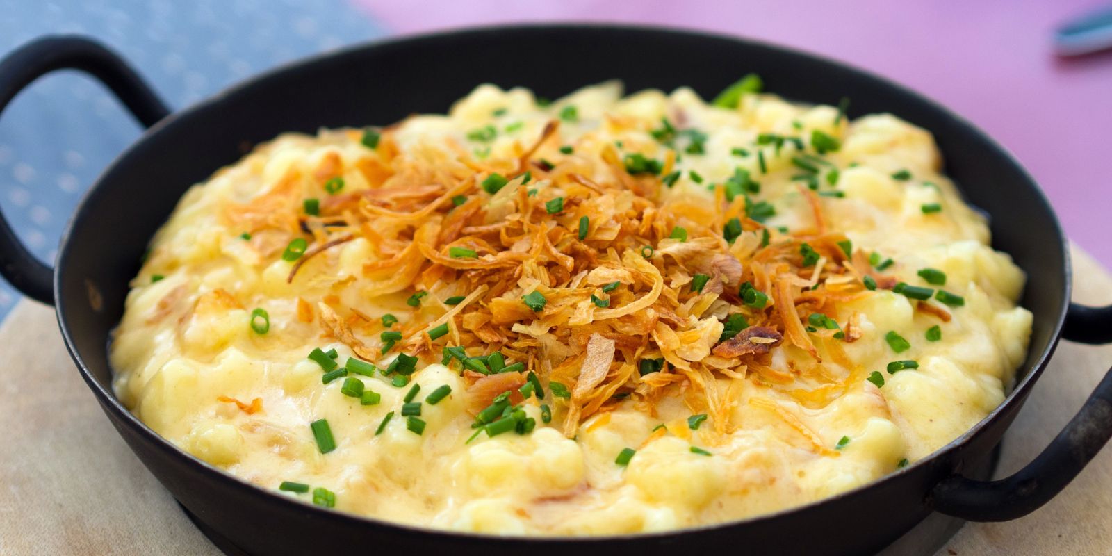 Käsespätzle Bávaro. Foto: Divulgação.