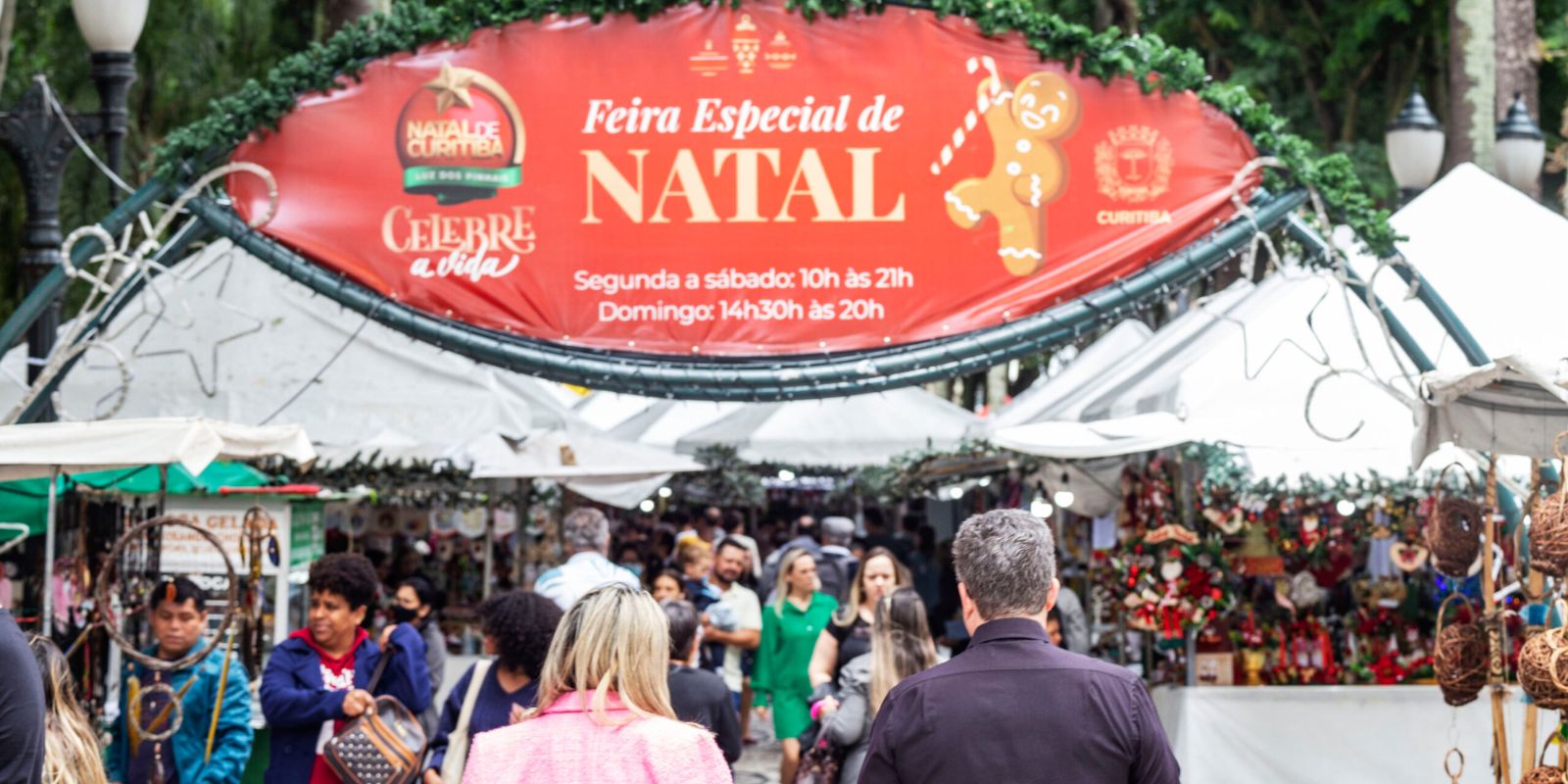 Feira Especiais de Natal da Praça Osório. Foto: Ricardo Marajó/SMCS.