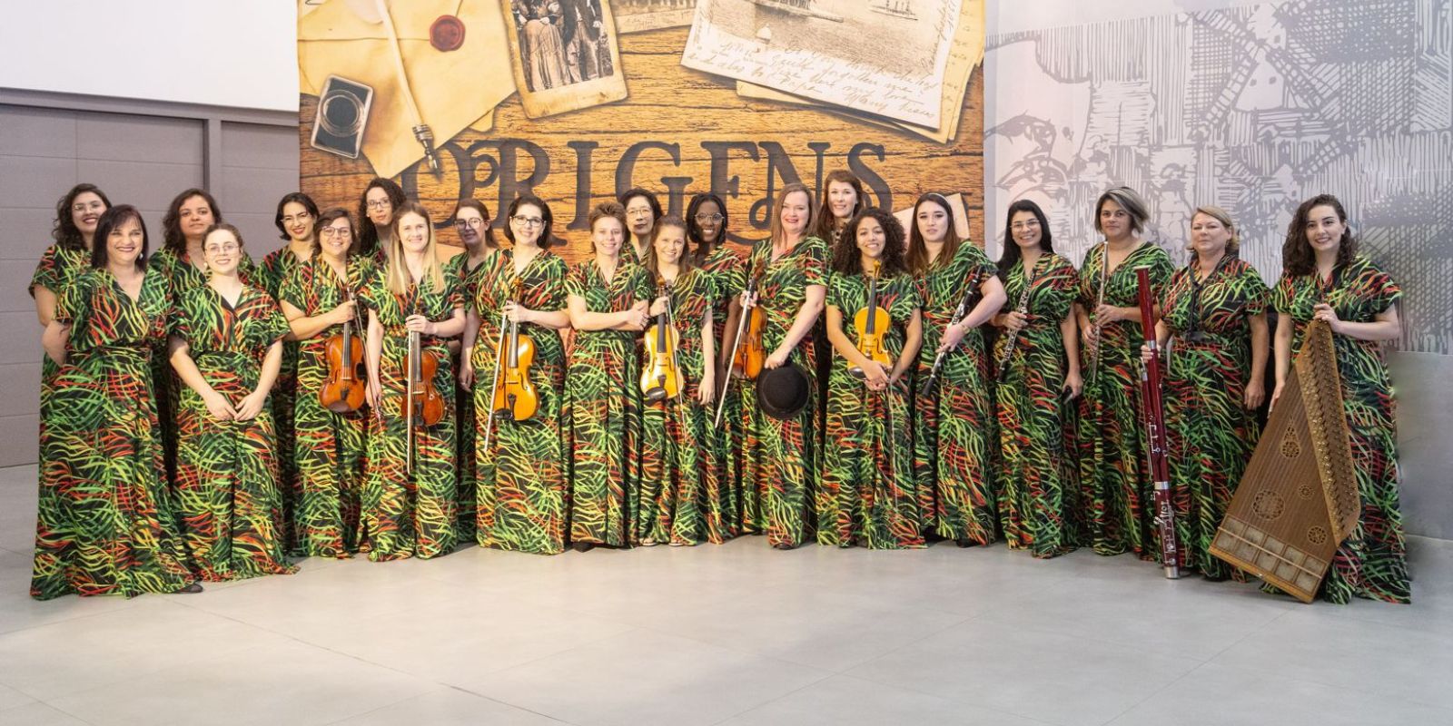 Orquestra Ladies Ensemble. Foto: Divulgação Solar do Rosário.