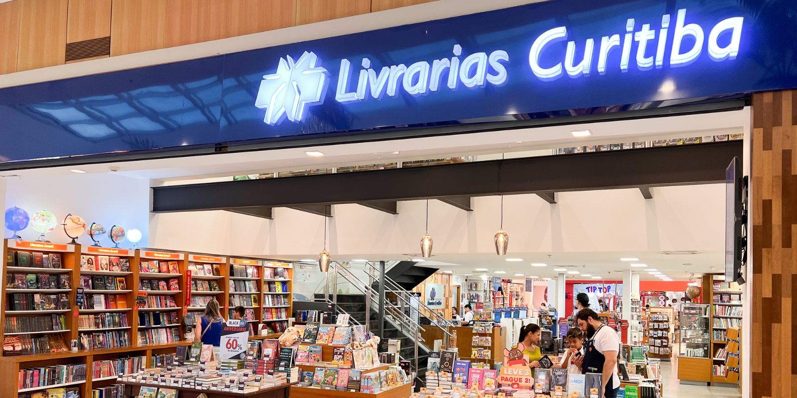 Livrarias Curitiba. Foto: Divulgação.