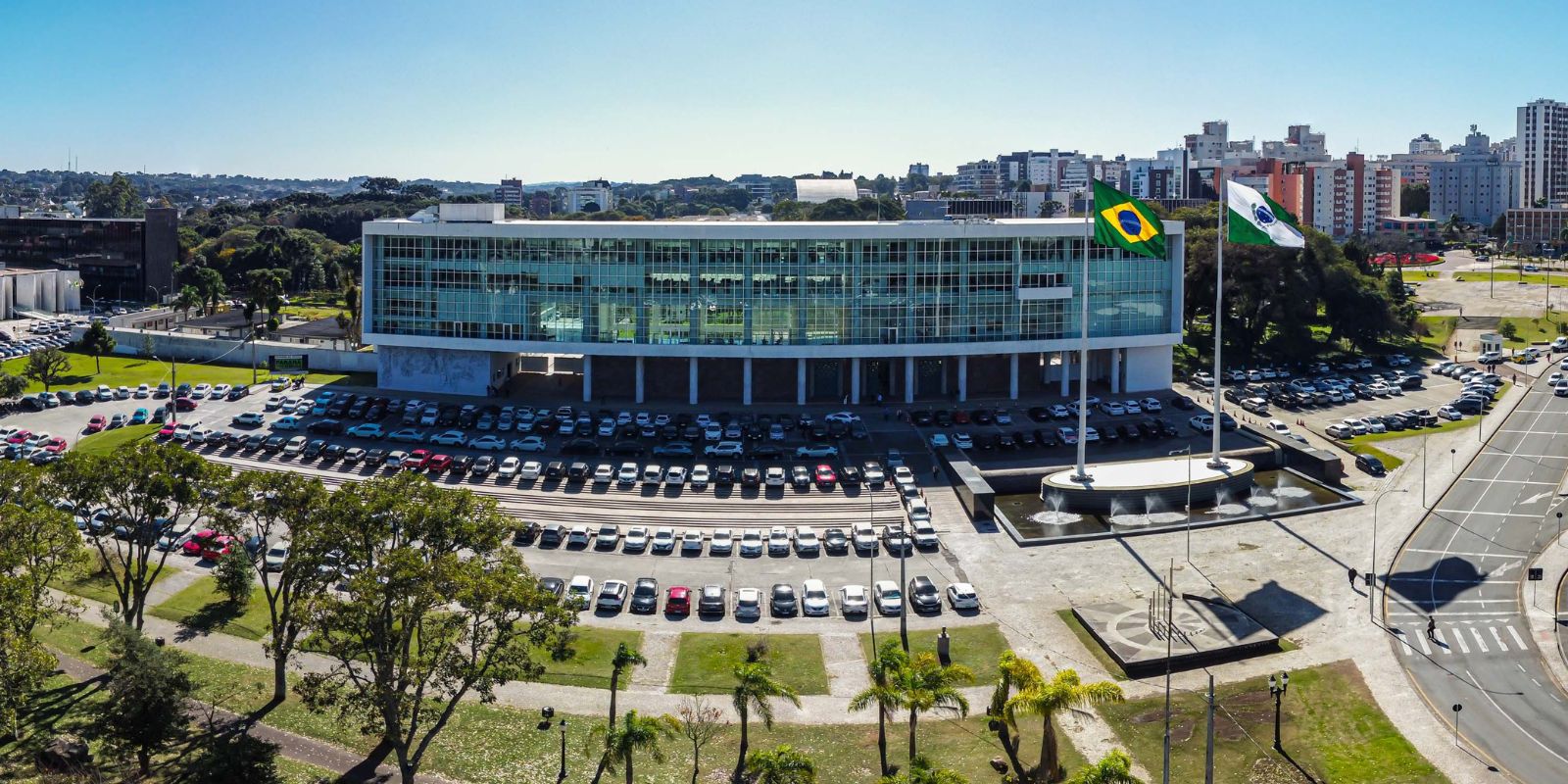 Palácio Iguaçu. Foto: Roberto Dziura Jr/AEN.