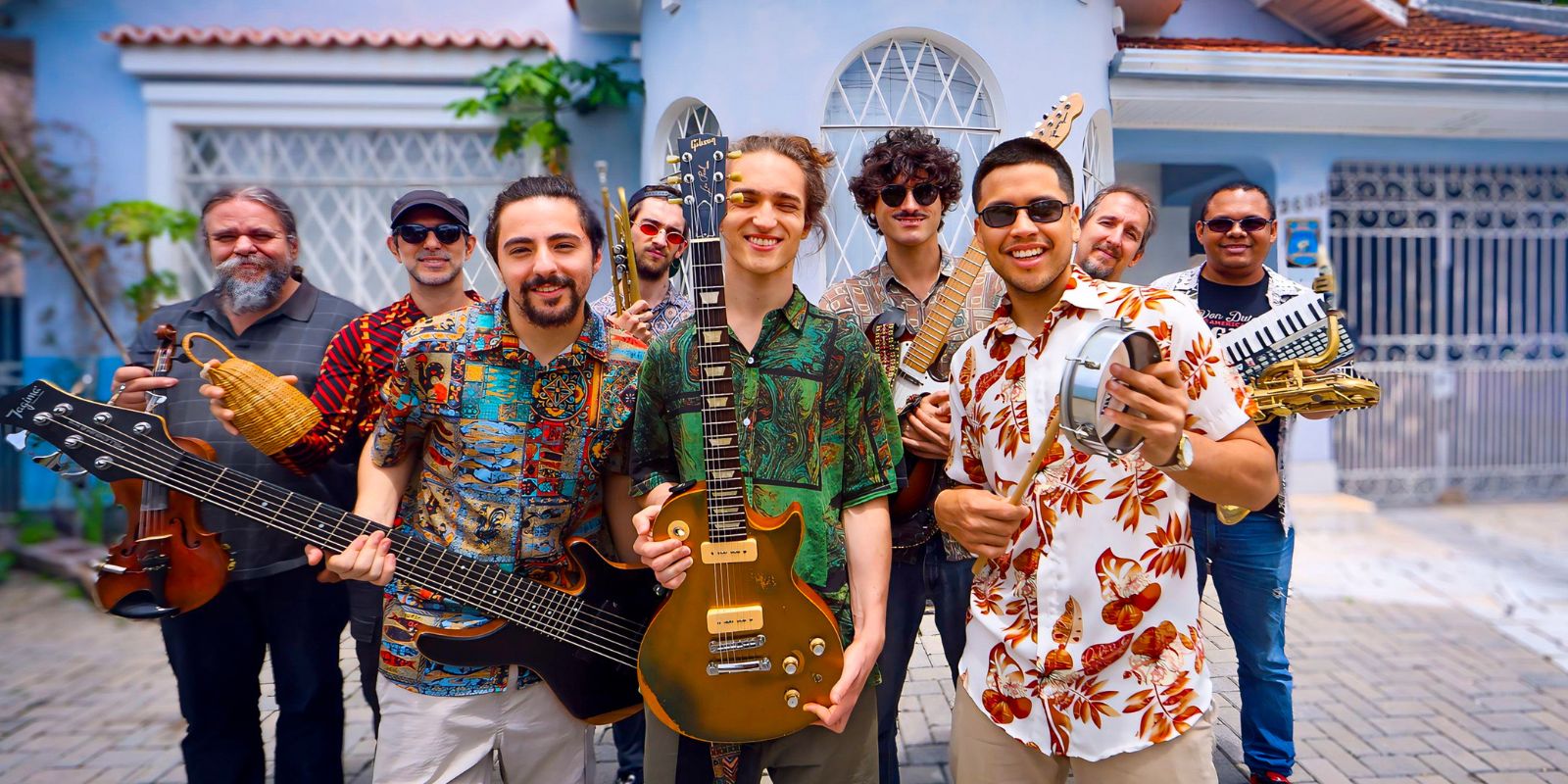 Banda Urucum no Curitiba Jazz Festival. Foto: Divulgação.