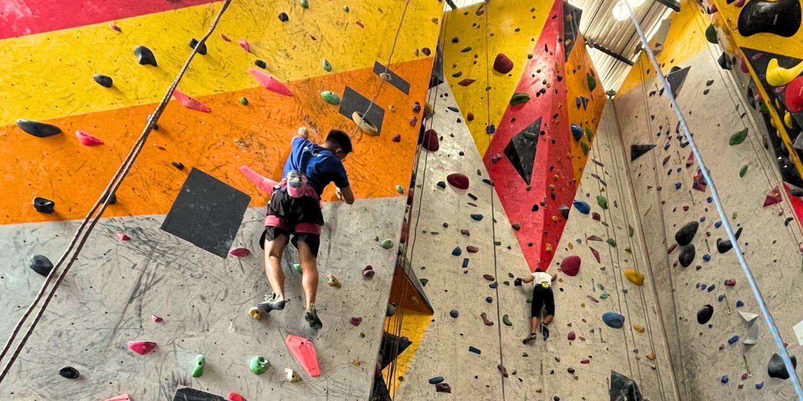 Campo Base Ginásio de Escalada. Foto: Reprodução Instagram.