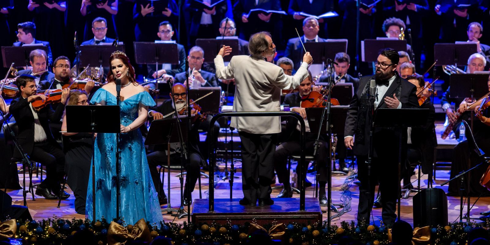 Natal Orquestra Magica no Teatro Guaíra. Foto: Divulgação.