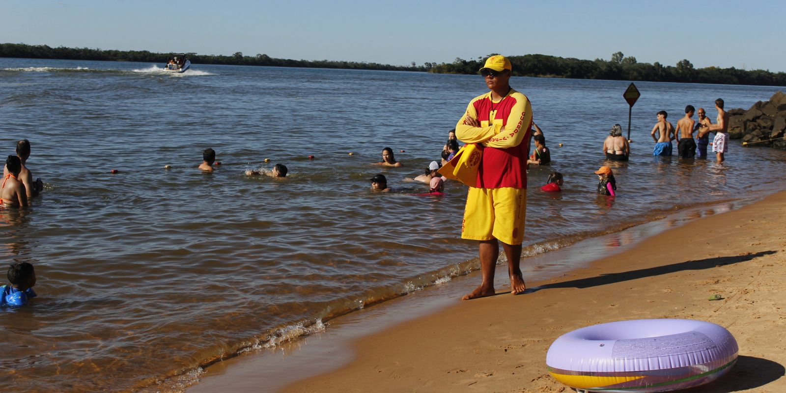 Verão Maior Paraná Segurança nas Praias. Foto: Emellyn Mello.