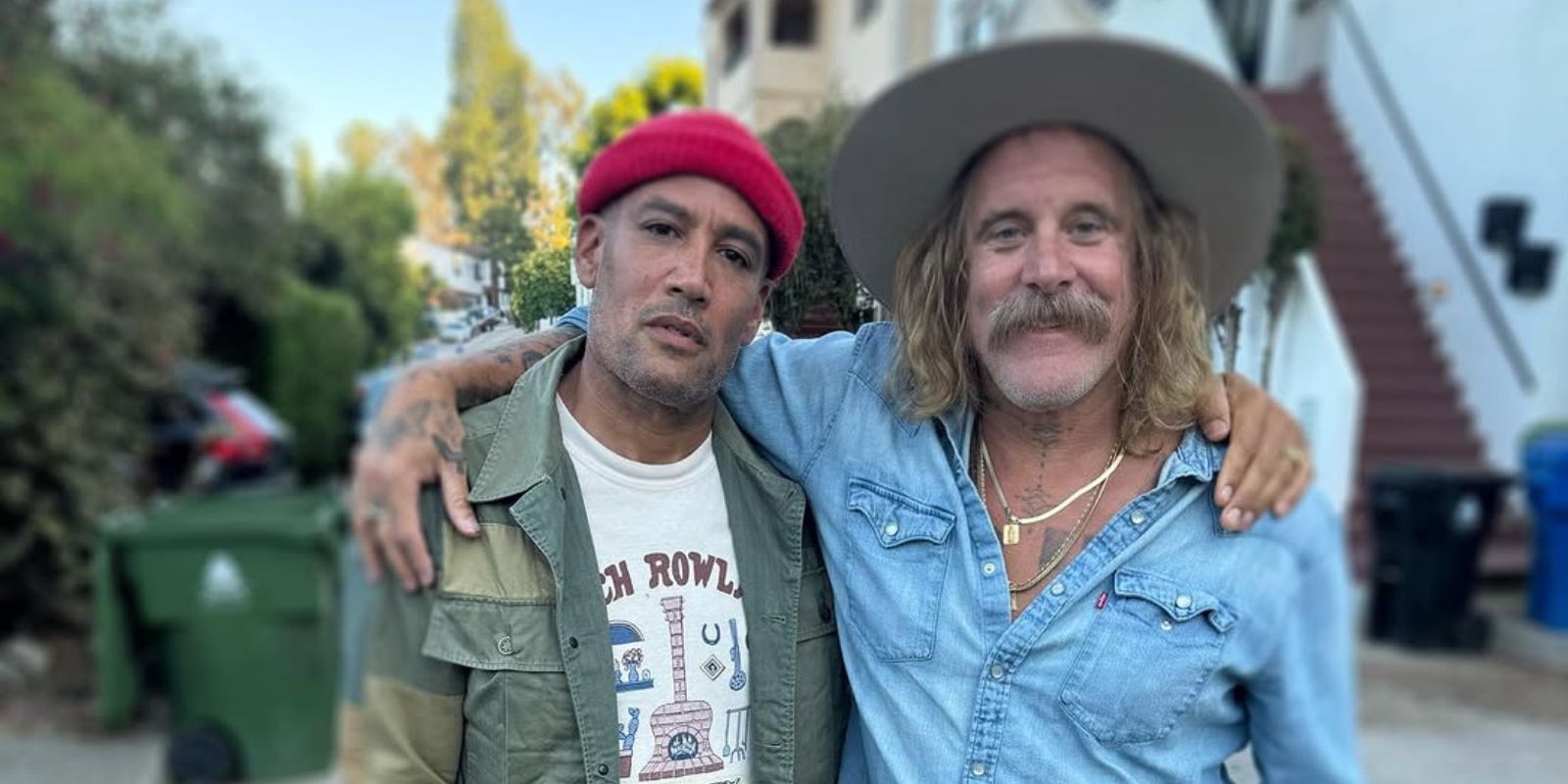 Ben Harper e Donovan Frankenreiter. Foto: Reprodução Instagram.