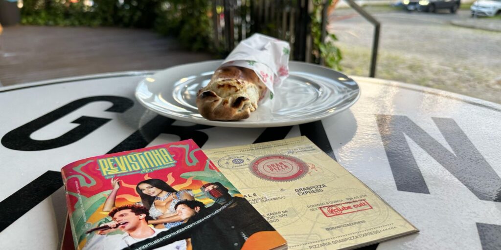 GranPizza na Revistinha. Foto: Ana Lemes/Curitiba Cult.