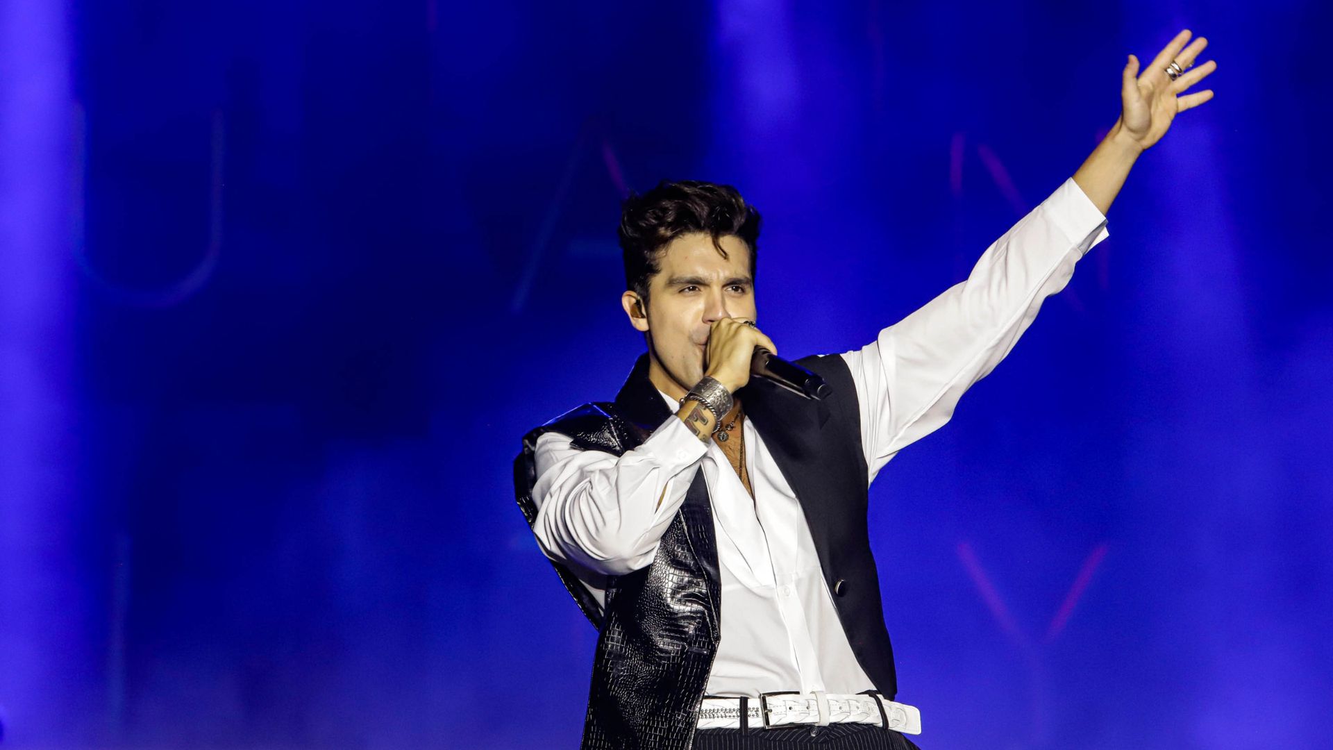 Luan Santana. Foto: Roberto Dziura Jr/AEN.