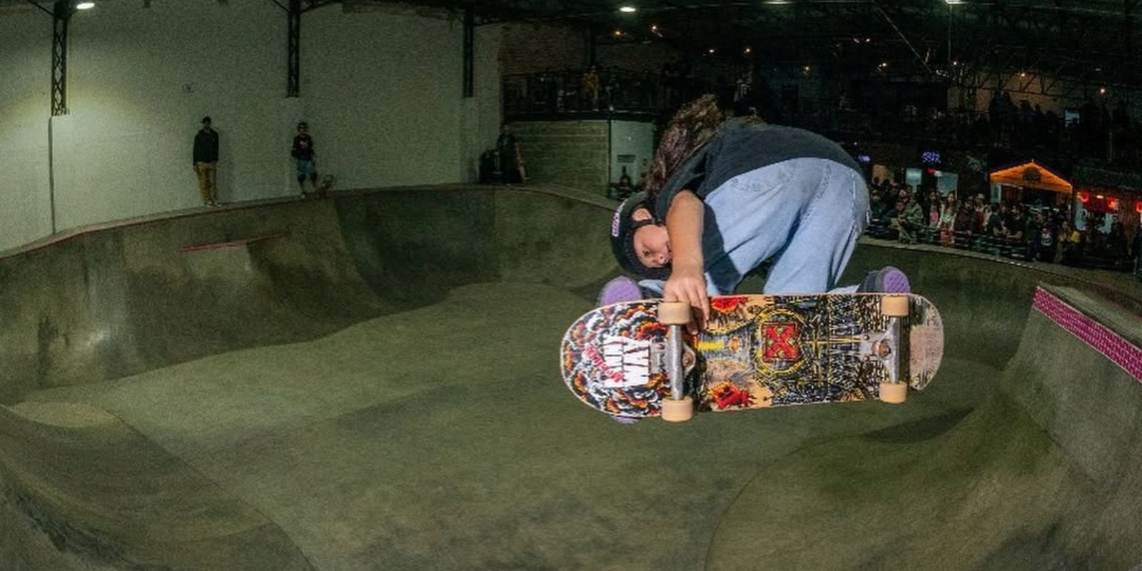 Nova pista de skate em Curitiba. Foto: Reprodução Instagram Love City.