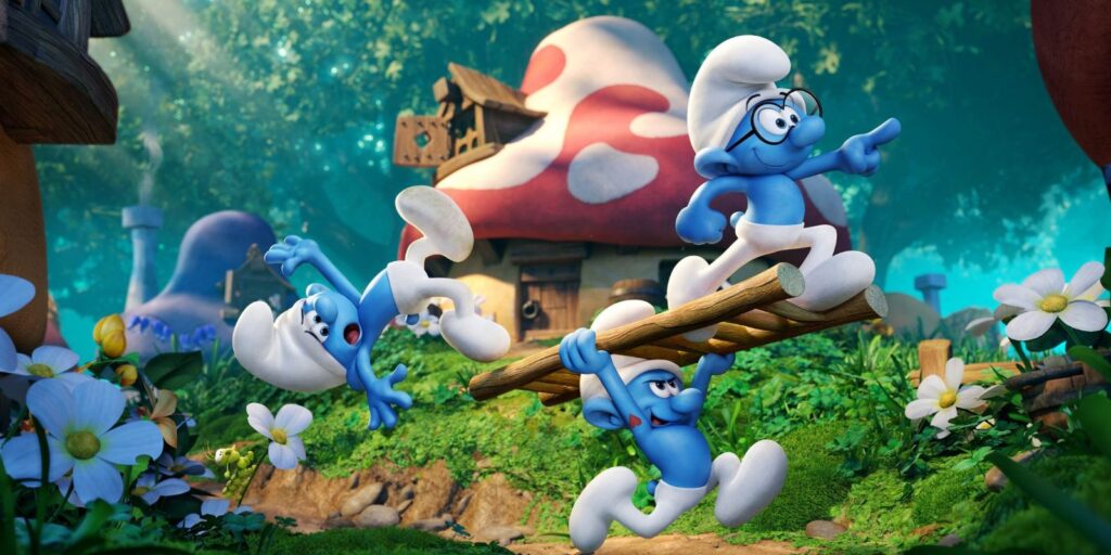 Smurfs. Imagem: Divulgação.