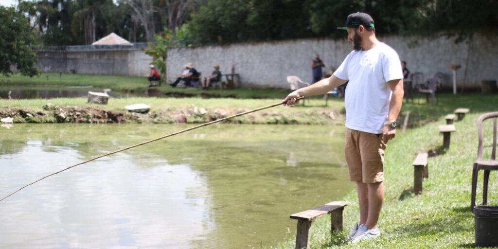Pesque-pague Recanto do Pescador. Foto: Reprodução Facebook.