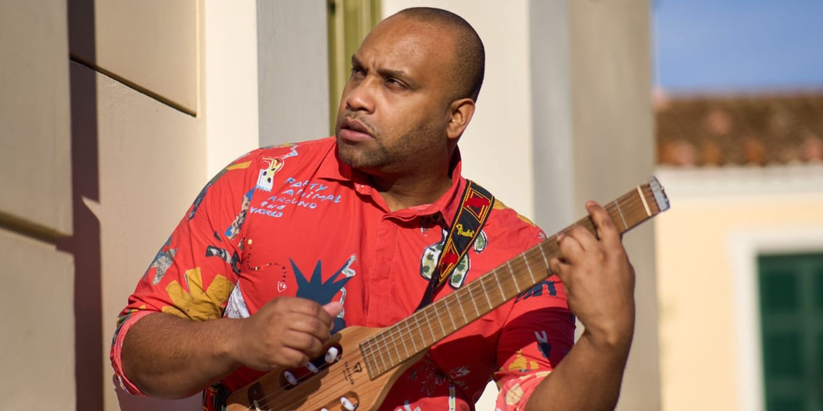 Adriano Trindade apresentou jazz na Europa. Foto: Arquivo Pessoal.