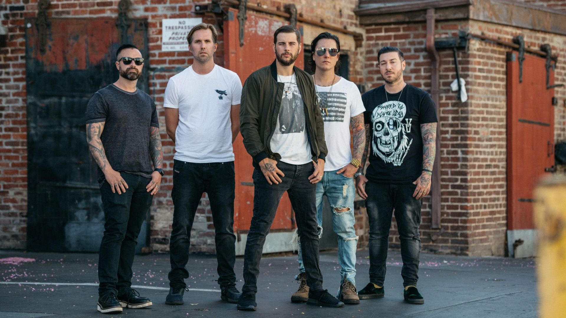 Avenged Sevenfold. Foto: Kameron Pollock/Divulgação.