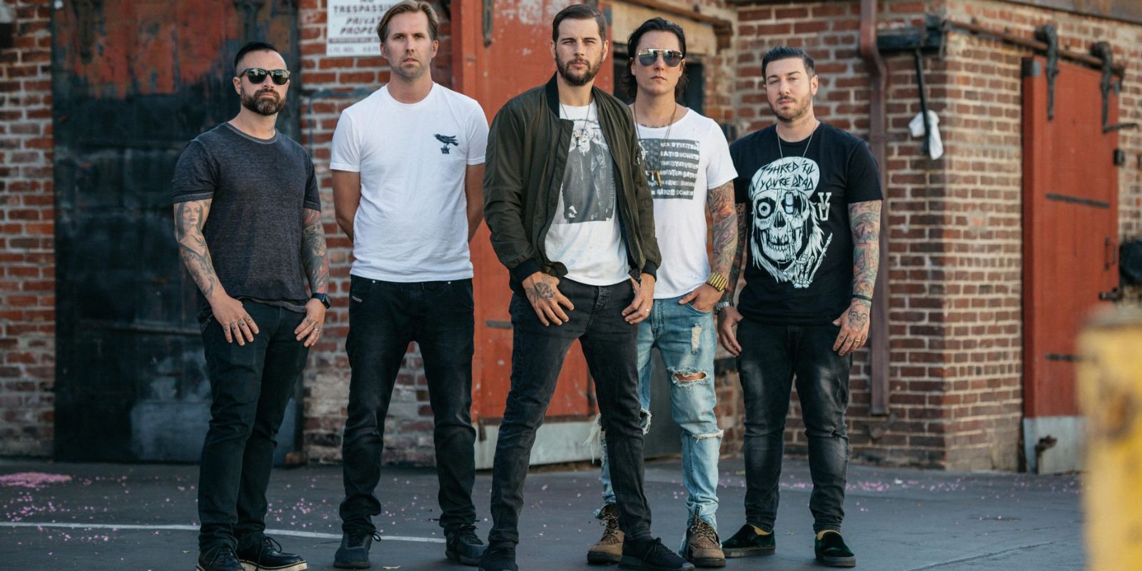 Avenged Sevenfold. Foto: Kameron Pollock/Divulgação.