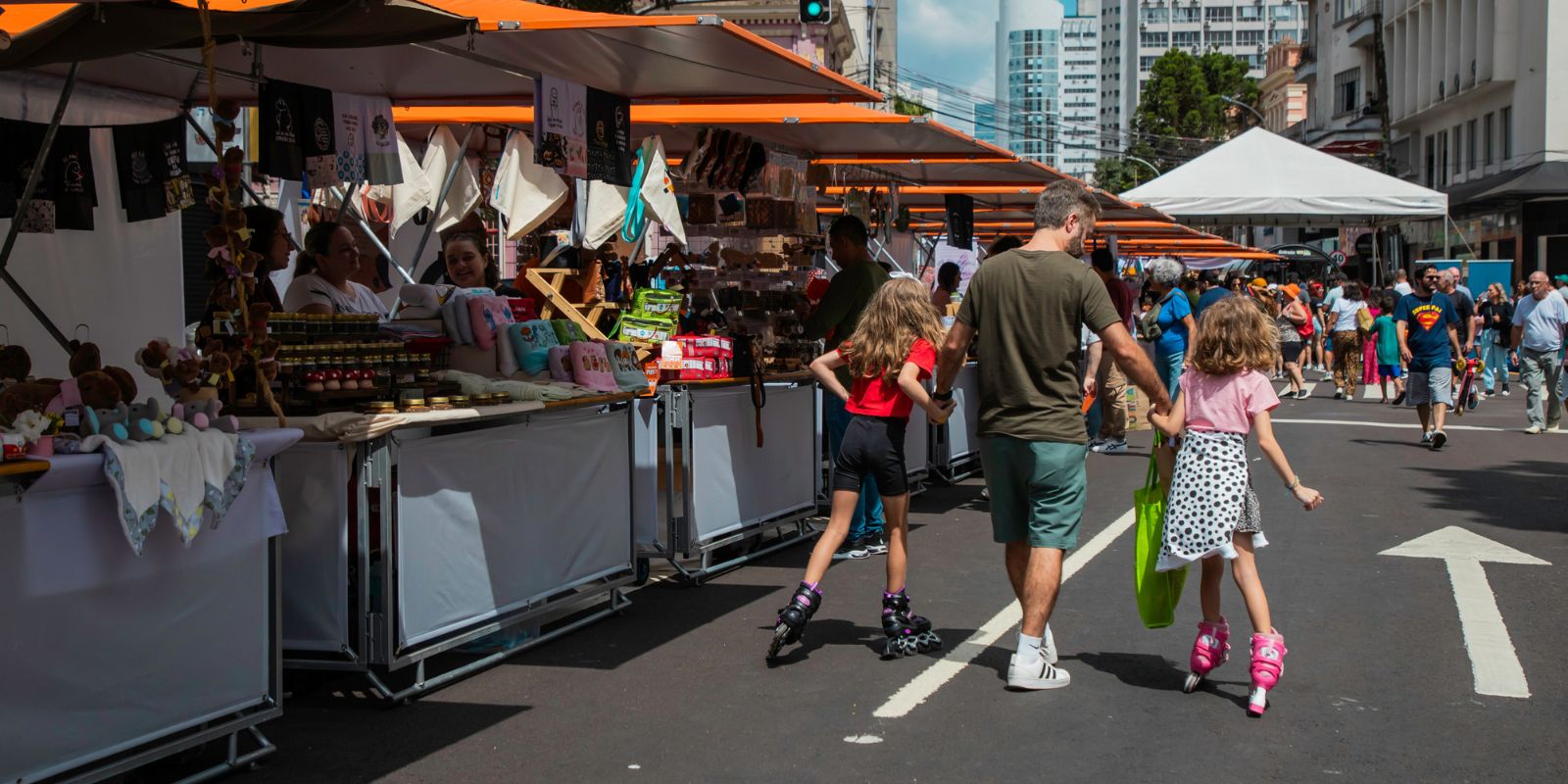 Domingo no Centro. Foto: Isabella Mayer/SECOM.