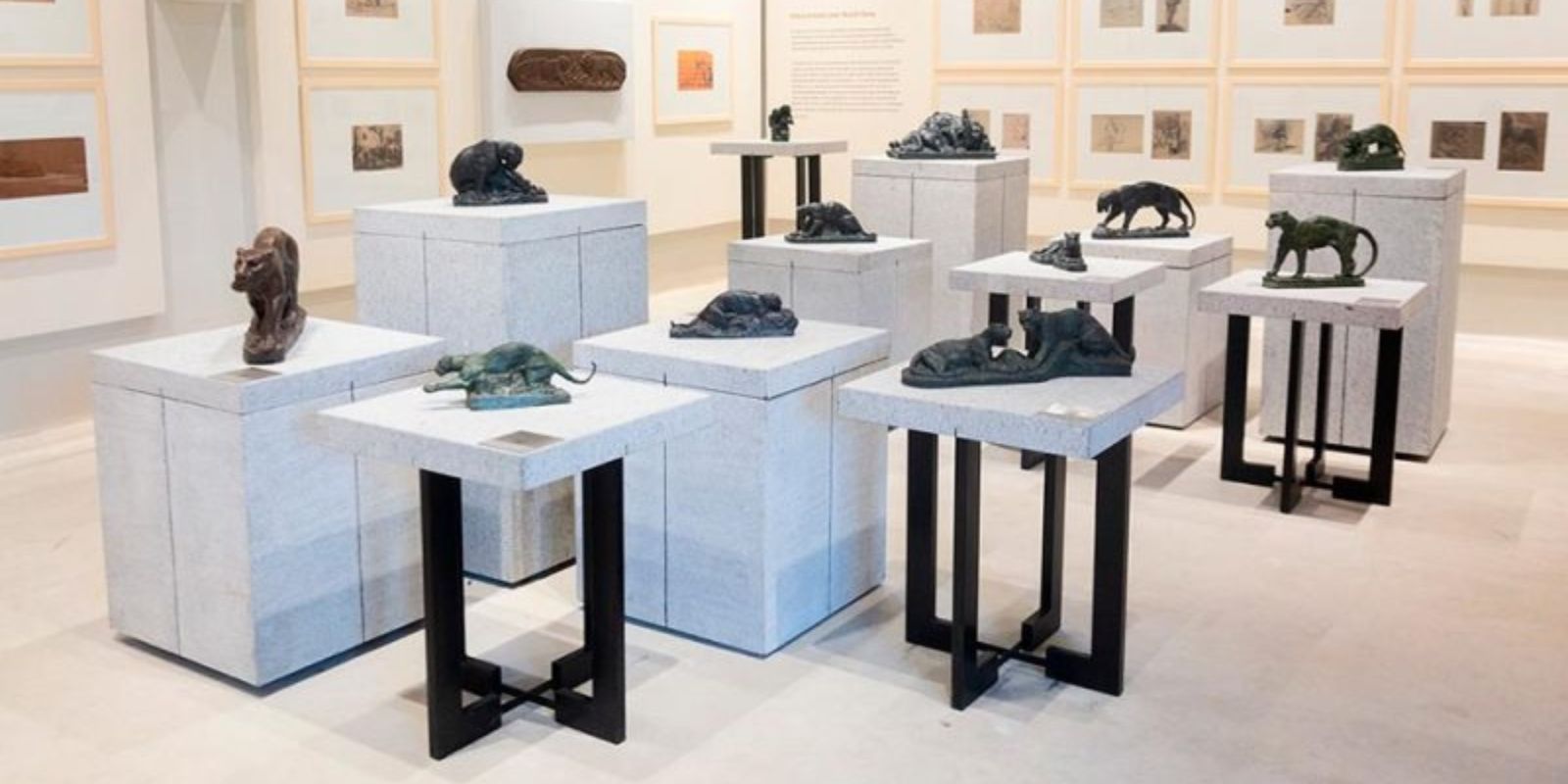 Esculturas de João Turin. Foto: Maringas Maciel /Divulgação.