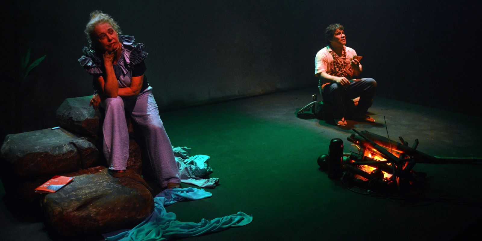 Espetáculo Chekyvy Terra Sem Mal. Foto: Gilson Camargo.