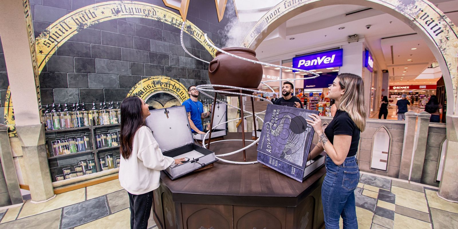 Evento Harry Potter no Shopping São José. Foto: Kelly Knevels.