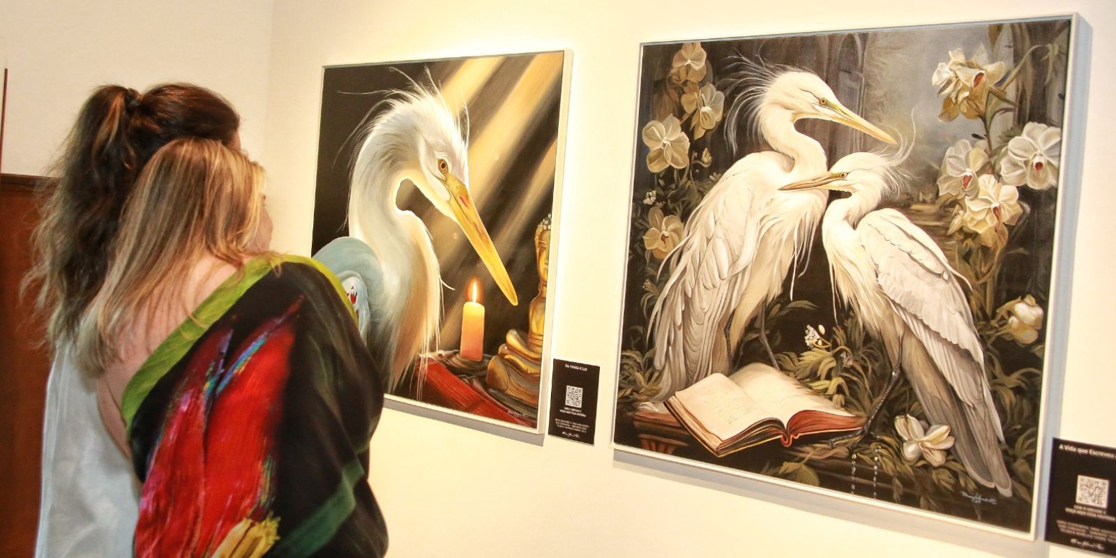 Exposição A Luz da Pandemia. Foto: Daniel Pereira.