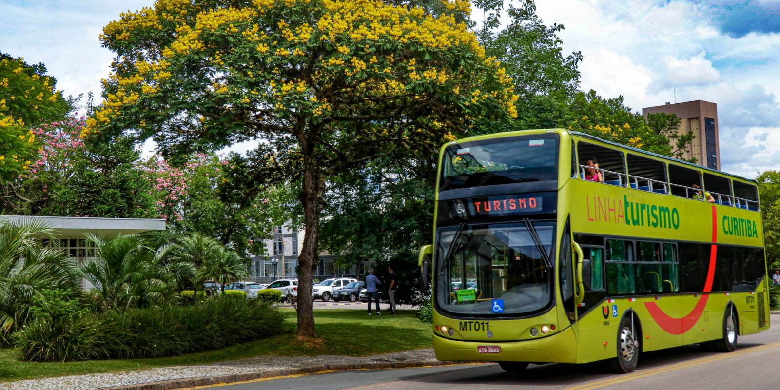 Mobilidade em Curitiba com Linha Turismo. Foto: Ricardo Marajó/SECOM.