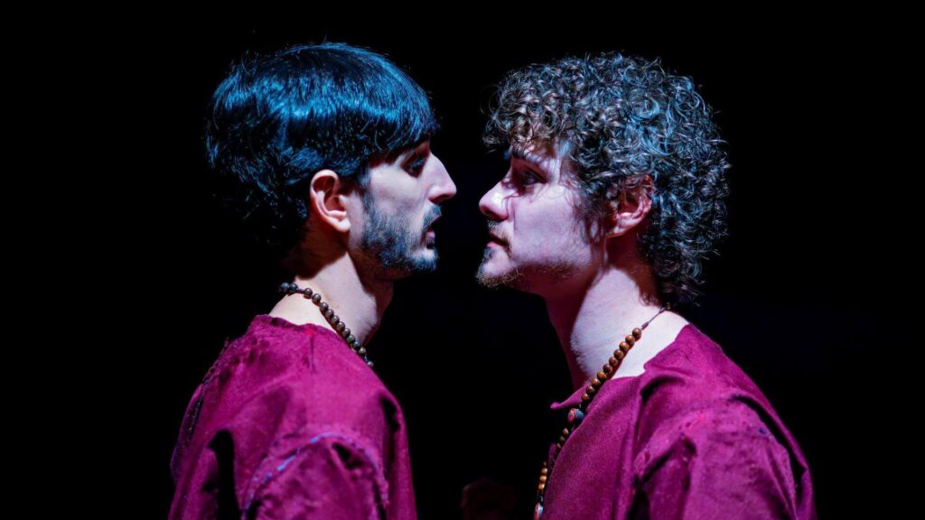 Os Seminaristas no Festival de Curitiba. Foto: Ronaldo Gutierrez.