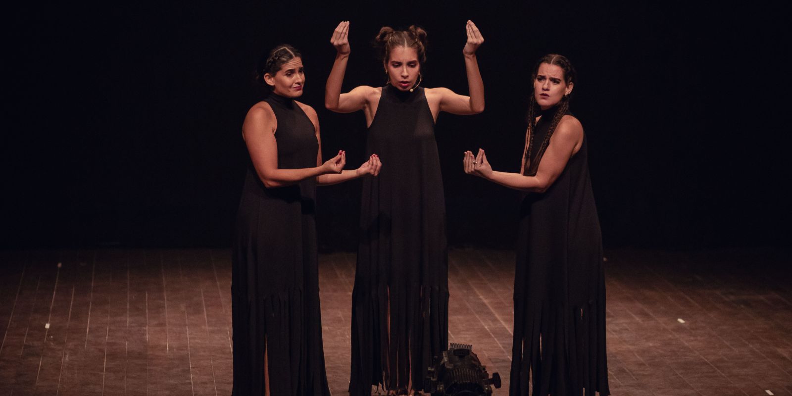 Peça Vozes Silenciadas. Foto: Gracy Kelly.