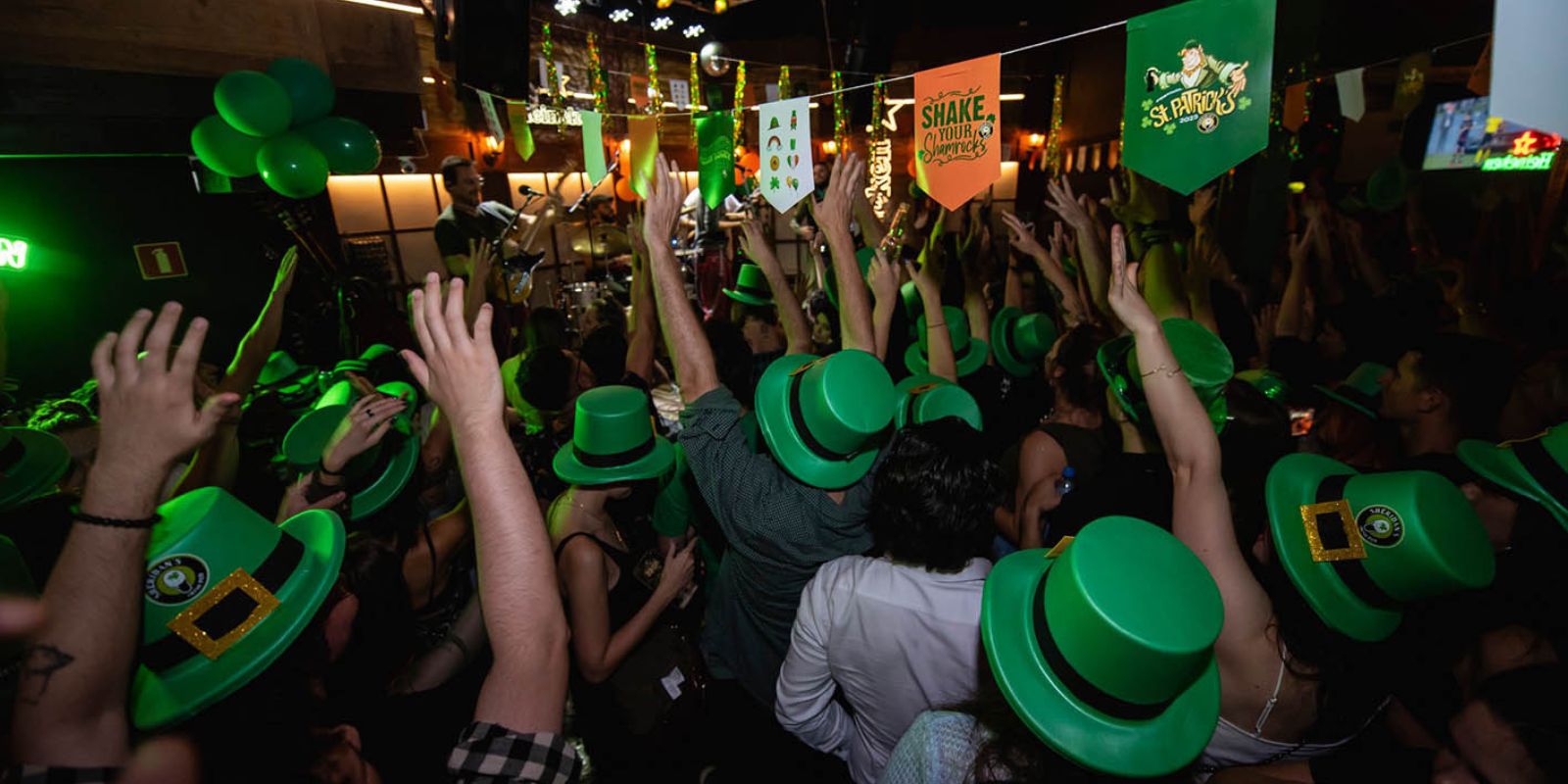 Saint Patrick's Day do Sheridan's Irish Pub. Foto: Jonas Rebicki.