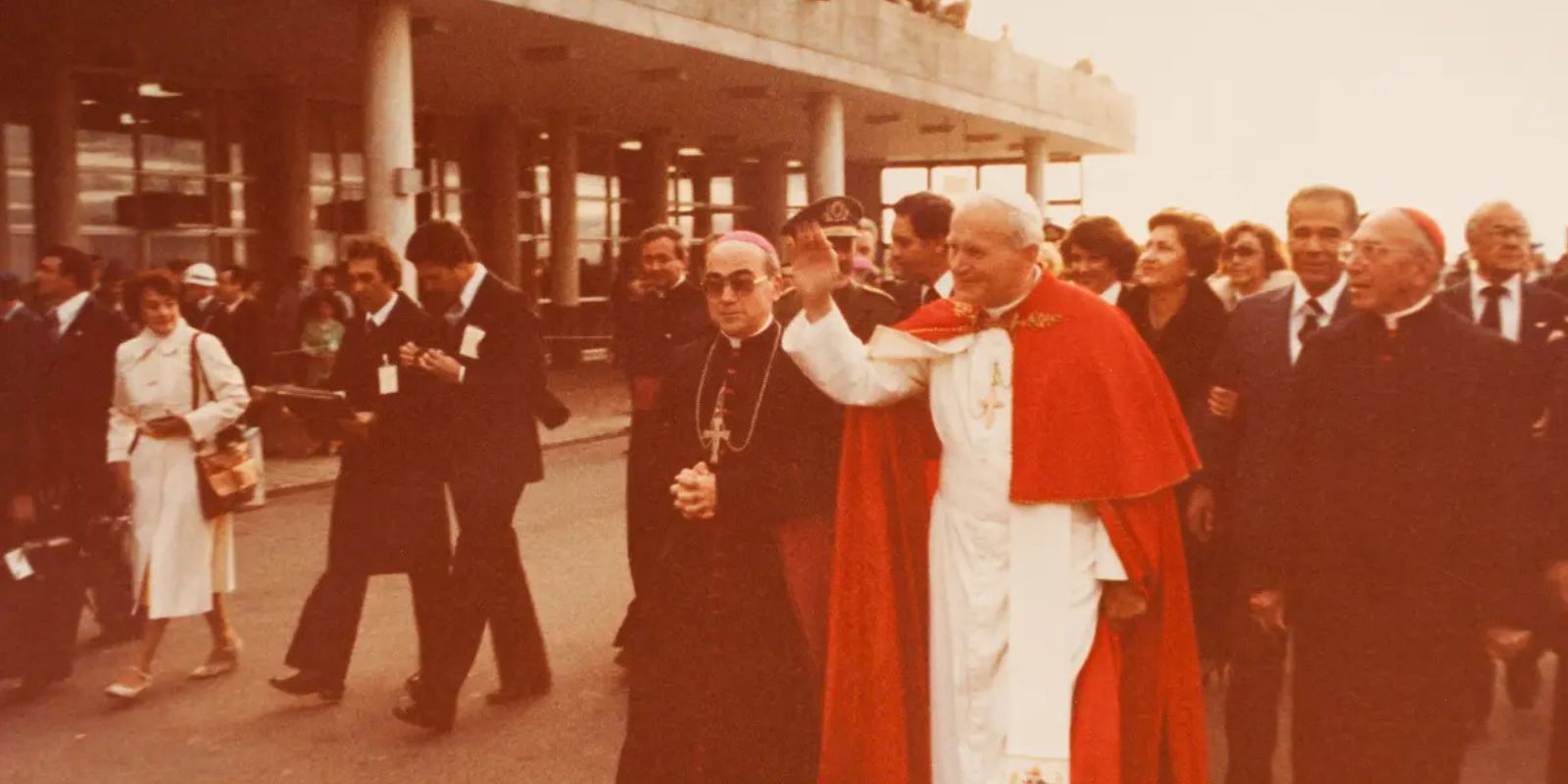 Visita do João Paulo II a Curitiba. Foto: Arquivo Arquidiocese de Curitiba.