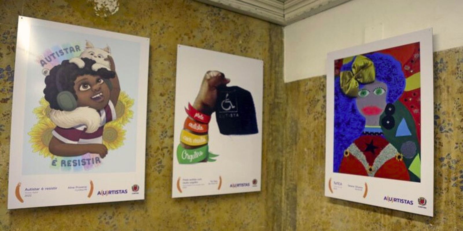 Exposição "A(u)rtistas – O Autismo por Artistas Autistas". Foto: Cido Marques/FCC.