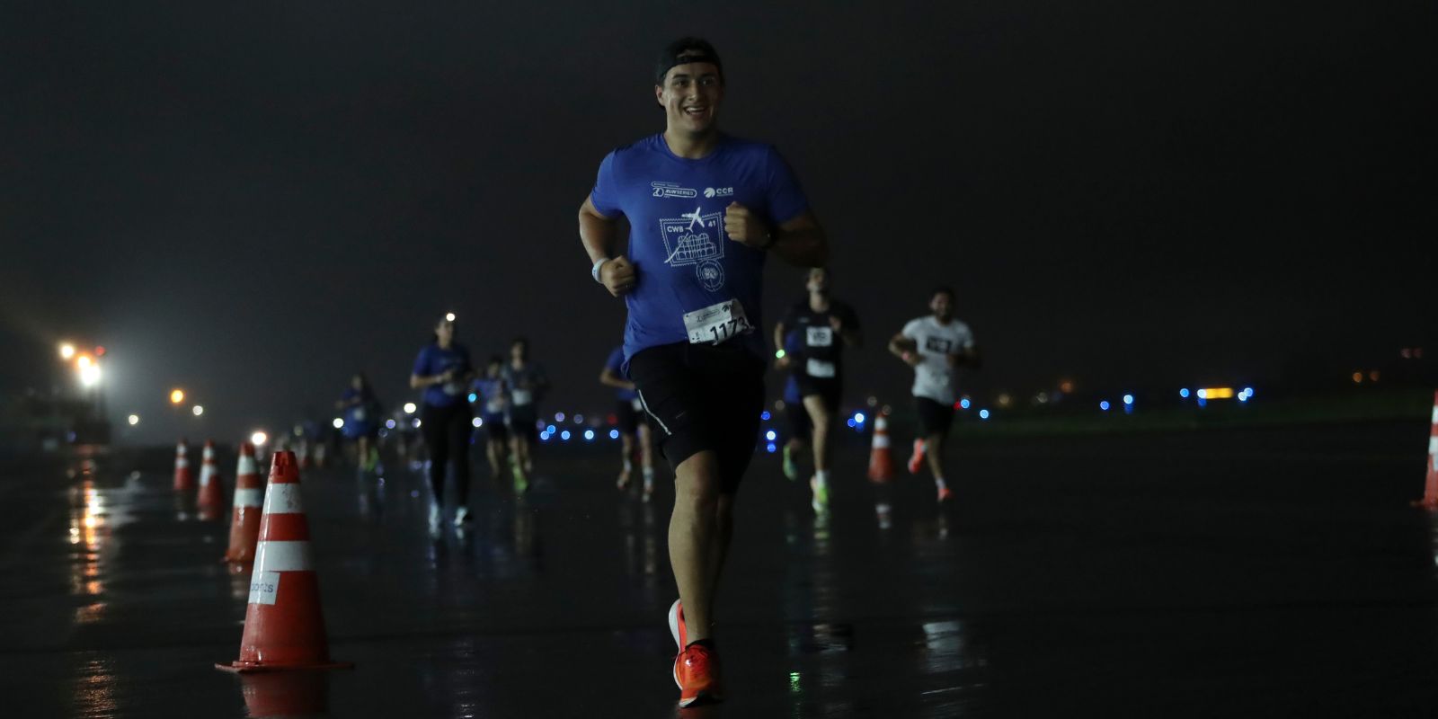 Corredores no Aeroporto de Joinville (SC). Foto: Divulgação CCR Aeroportos.