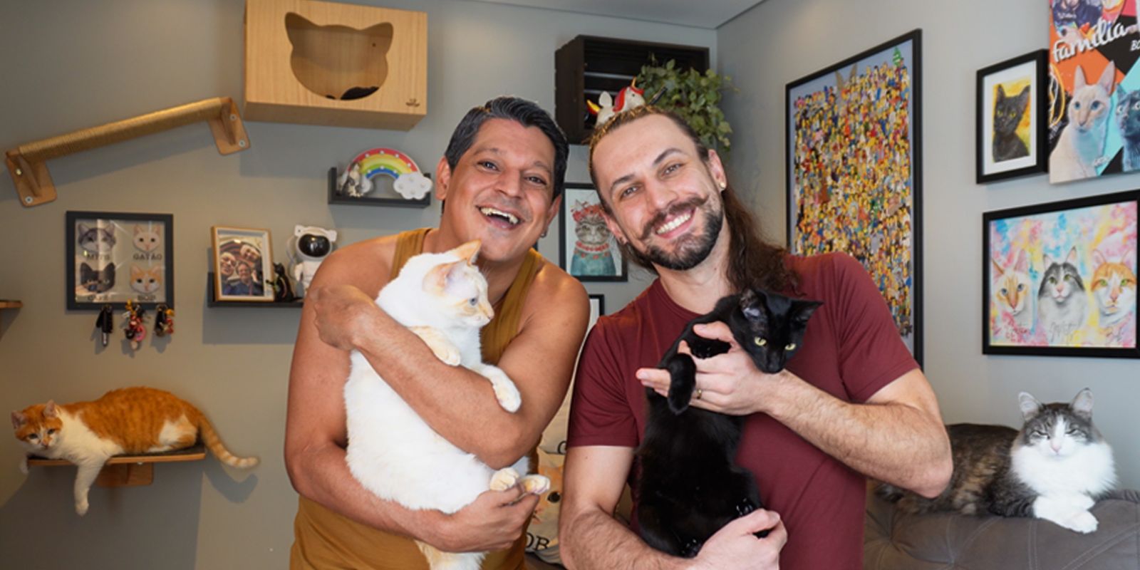 Jackson dos Anjos e Rafael Maidl, o Rafa do Mika. Foto: Arquivo Pessoal.