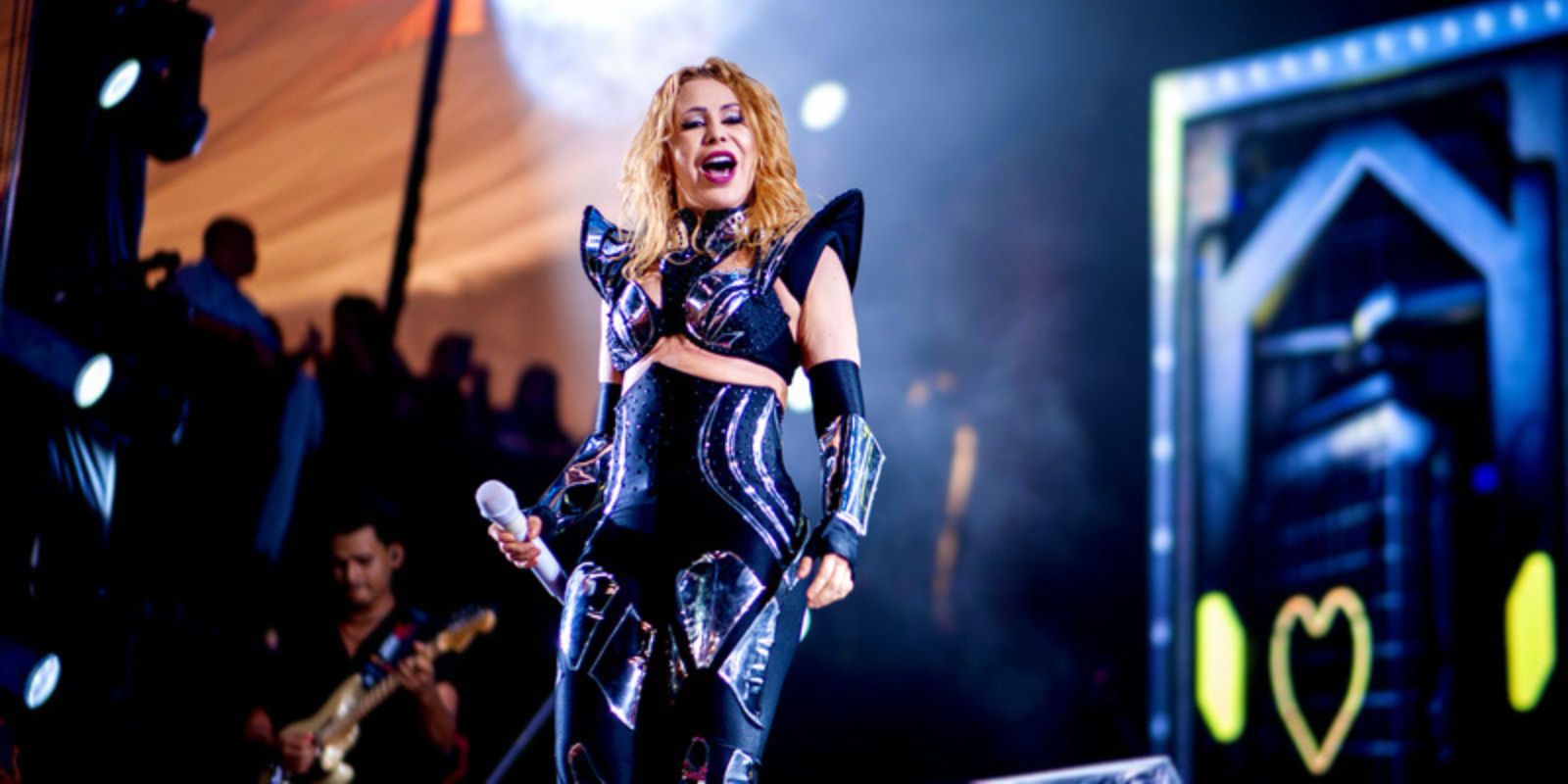 Joelma em Curitiba. Foto: Geraldo Lima/divulgação.
